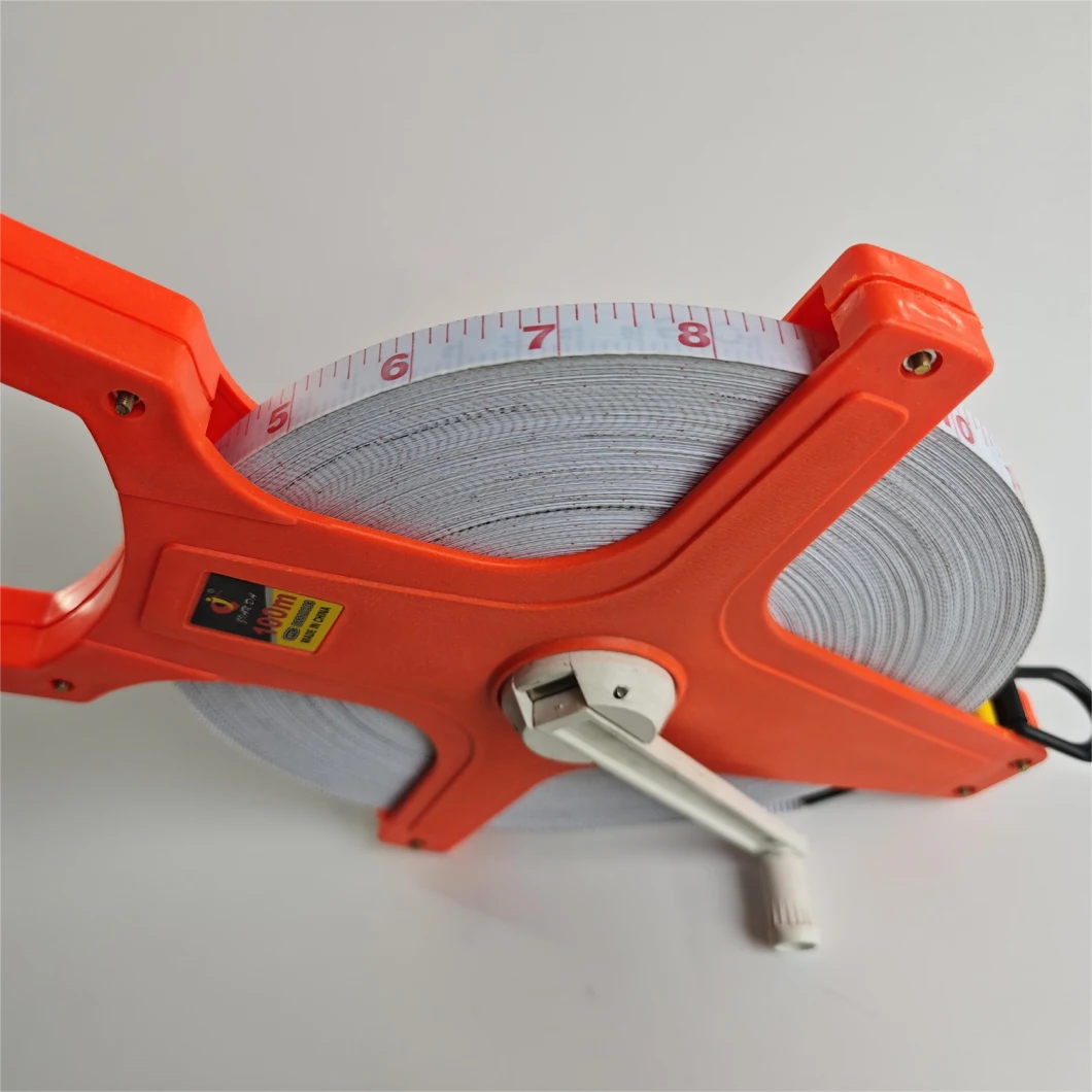 100m Open Reel Long Tape Measure Measuring Ruler Impact Resistant Woodworking Tools