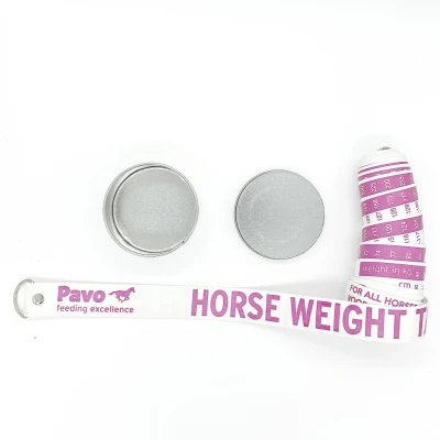Ruban de mesure de poids de cheval de poney animal en PVC personnalisé